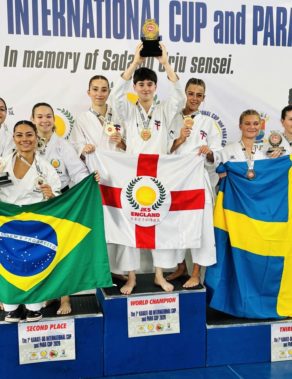 Karate club strikes gold in Brazil and claims spot for Harrogate in world medals table