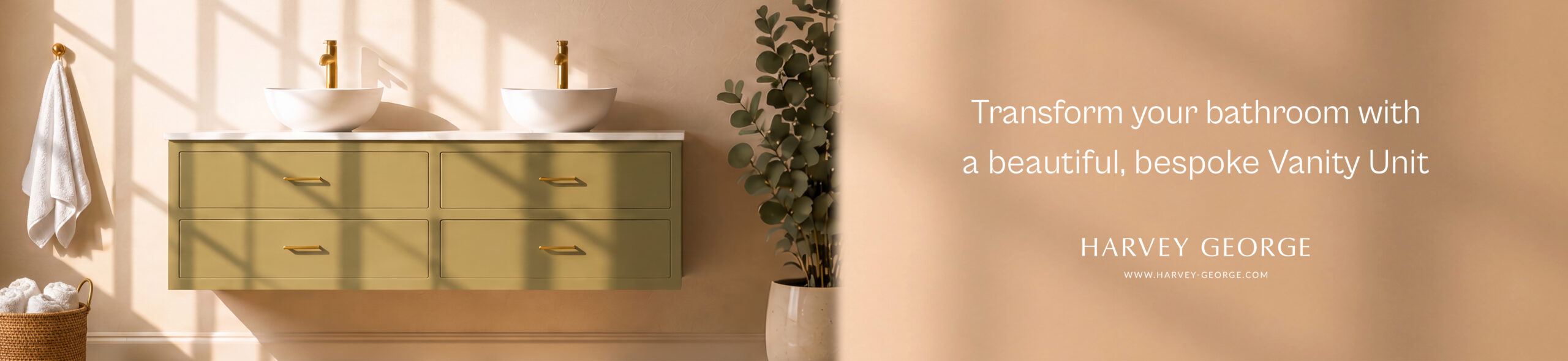 Harvey George - The UK's premium bathroom vanity manufacturer.